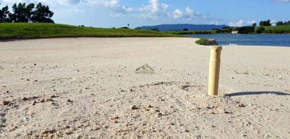 sand used for golf course