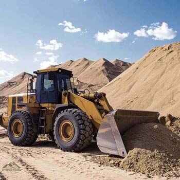 extraction of silica sand from Libyan source using Front Loader extraction of silica sand from Libyan source using Front Loader