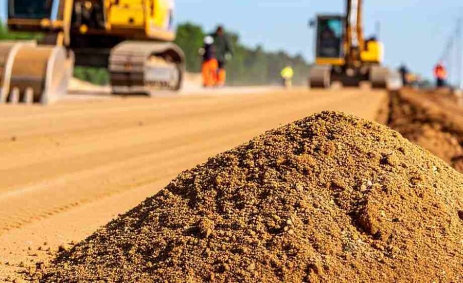 Using silica sand for road construction Using silica sand for road construction
