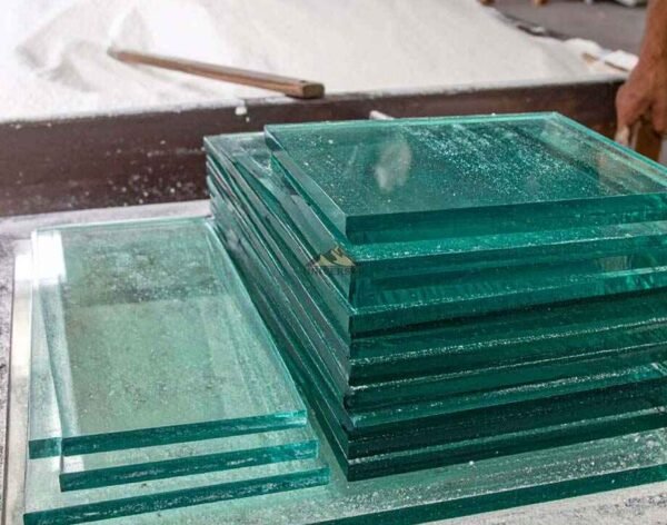 silica sand to glass
