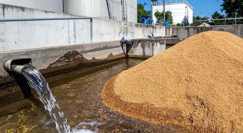 water filtration with silica sand